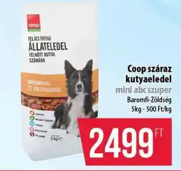 Coop Coop száraz kutyaeledel mini abc szuper ajánlat
