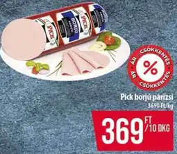 Coop Pick borjú párizsi ajánlat