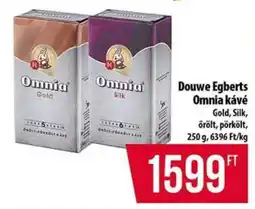 Coop Douwe Egberts Omnia kávé ajánlat
