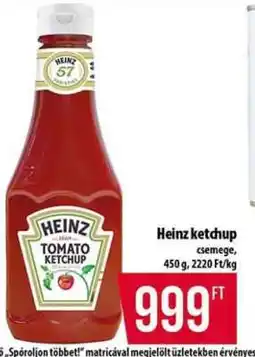 Coop HEINZ Ketchup ajánlat