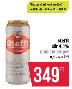 Coop Steffl sör 4,1% ajánlat
