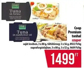 Coop Coop Premium tonhal ajánlat