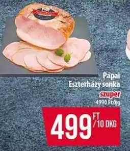 Coop Pápai Eszterházy sonka ajánlat