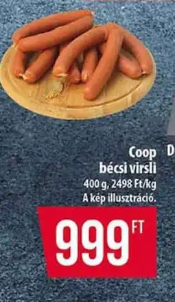 Coop Coop Bécsi virsli ajánlat