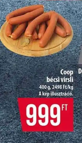 Coop Coop Bécsi virsli ajánlat
