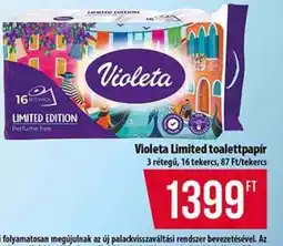 Coop Violeta Limited toalettpapír ajánlat