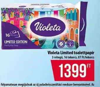 Violeta Limited toalettpapír