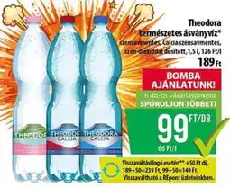Coop Theodora természetes ásványvíz ajánlat