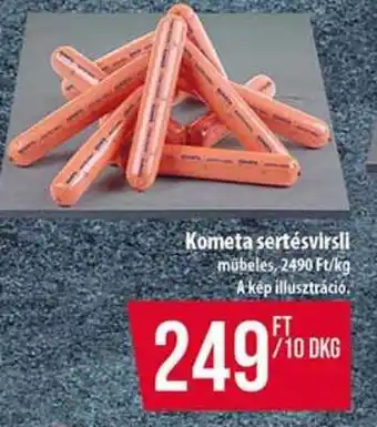 Coop Kometa sertésvirsli ajánlat