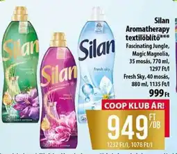 Coop Silan Aromatherapy textile softener ajánlat