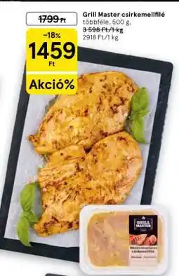 Tesco Grill Master csirkemellfilé ajánlat