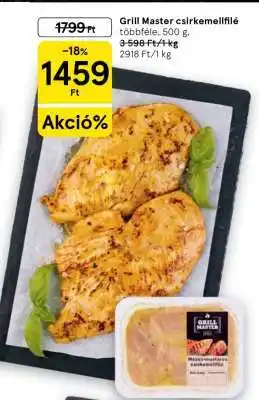 Tesco Grill Master csirkemellfilé ajánlat