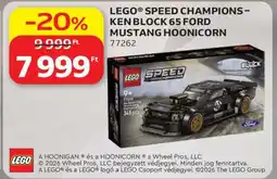Auchan LEGO SPEED CHAMPIONS – KEN BLOCK 65 FORD MUSTANG HOONICORN ajánlat