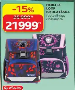 Auchan HERLITZ LOOP ISKOLATÁSKA ajánlat