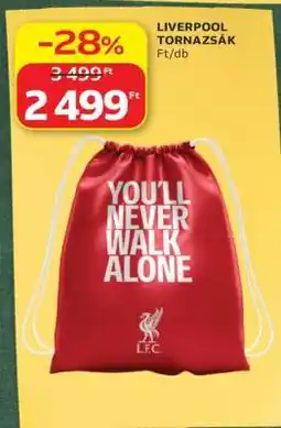 Auchan LIVERPOOL TORNAZSÁK ajánlat