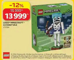 Auchan LEGO MINECRAFT – A CSONTVÁZ ajánlat