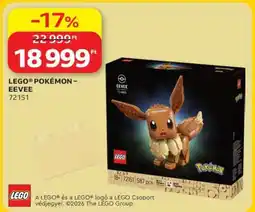 Auchan LEGO POKÉMON – EEVEE ajánlat