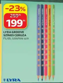 Auchan LYRA GROOVE SZÍNES CERUZA ajánlat