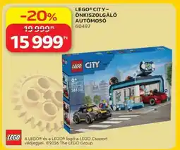 Auchan LEGO CITY – ÖNKISZOLGÁLÓ AUTÓMOSÓ ajánlat