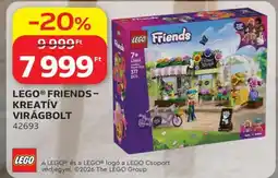 Auchan LEGO FRIENDS – KREATÍV VIRÁGBOLT ajánlat