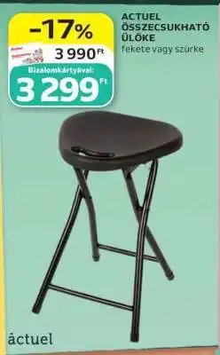 Auchan ACTUEL Összecsukható ülőke ajánlat