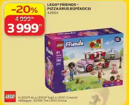 Auchan LEGO FRIENDS – PIZZÁÁRUS BÜFÉKOCSI ajánlat