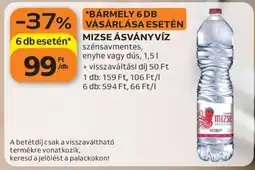 Auchan Mizse ásványvíz ajánlat