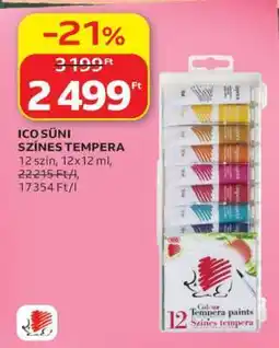 Auchan ICO Süni Színes Tempera ajánlat