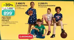 Auchan INEXTENSO LÁNY VAGY FIÚ PÓLÓ ajánlat