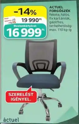 Auchan ACTUEL FORGÓSZÉK ajánlat
