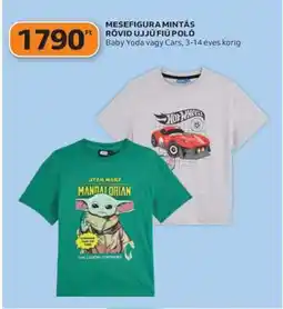 Auchan MESEFIGURA MINTÁS RÖVID UJJÚ FIÚ PÓLÓ ajánlat