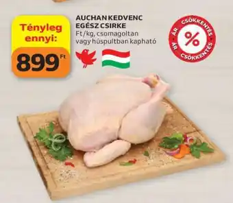 Auchan AUCHAN KEDVENC EGÉSZ CSIRKE ajánlat
