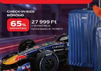Auchan CHECK-IN SIZE BŐRÖND ajánlat
