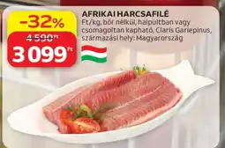 Auchan Afrikai Harcsafilé ajánlat