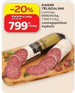 Auchan KAISER Téliszalámi ajánlat