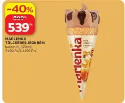 Auchan MARLENKA TÖLCSÉRES JÉGKRÉM ajánlat