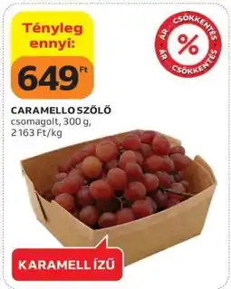 Auchan Caramello szőlő ajánlat