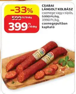 Auchan CSABAI Lángolt kolbász ajánlat
