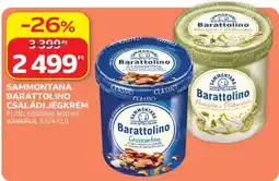 Auchan SAMMONTANA BARATTOLINO CSALÁDI JÉGKRÉM ajánlat