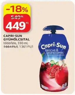 Auchan Capri-Sun Gyümölcsital ajánlat