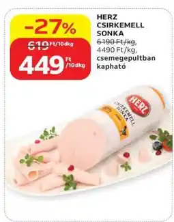 Auchan HERZ CSIRKEMELL SONKA ajánlat