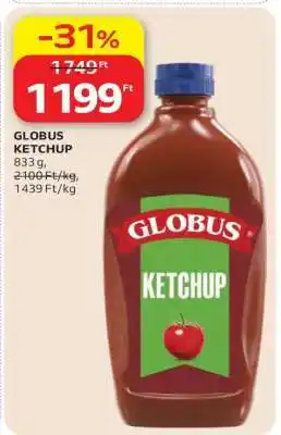 Auchan Globus ketchup ajánlat