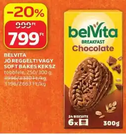 Auchan BELVITA JÓ REGGELT! VAGY SOFT BAKES KEKSZ ajánlat