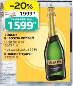 Auchan Törley Klasszik Pezsgő ajánlat