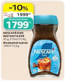 Auchan NESCAFÉ ICED INSTANT KÁVÉ ajánlat