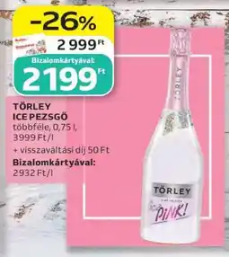 Auchan Törley Ice pezsgő ajánlat