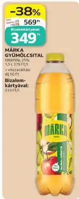 Auchan MÁRKA Gyümölcsital ajánlat