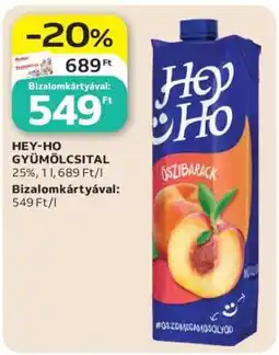 Auchan HEY-HO GYÜMÖLCSITAL ajánlat