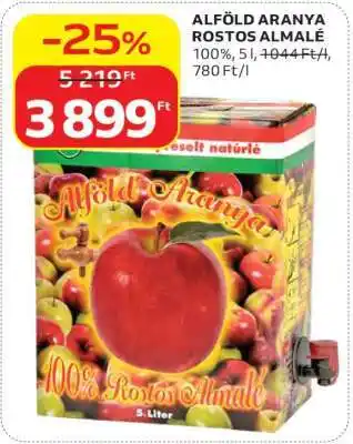Auchan ALFÖLD ARANYA ROSTOS ALMALÉ ajánlat