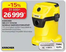 Auchan KÄRCHER WD 3 V-17/4/20 ajánlat